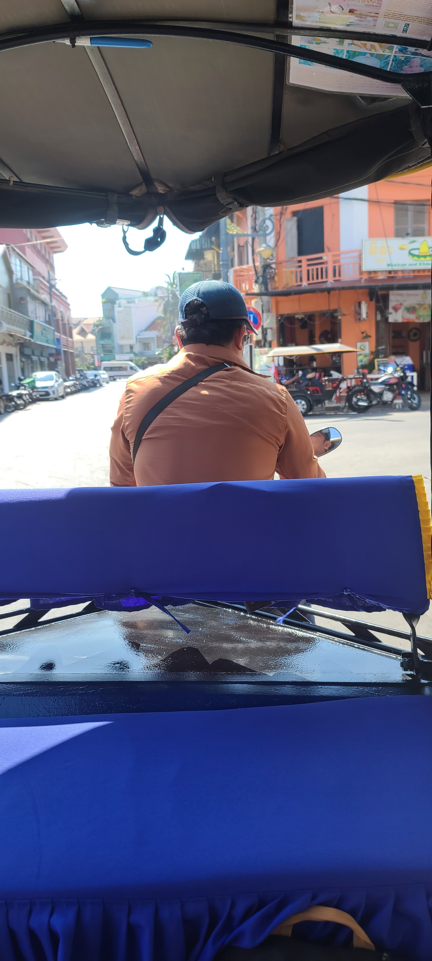 Déplacement en tuk-tuk à Siem Reap