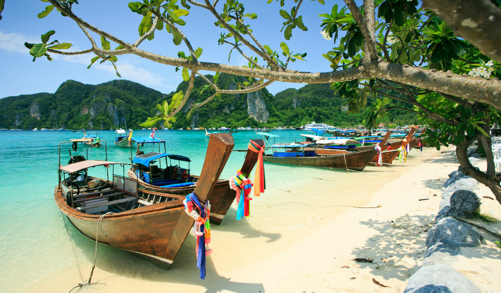 Île paradisiaque en Thaïlande