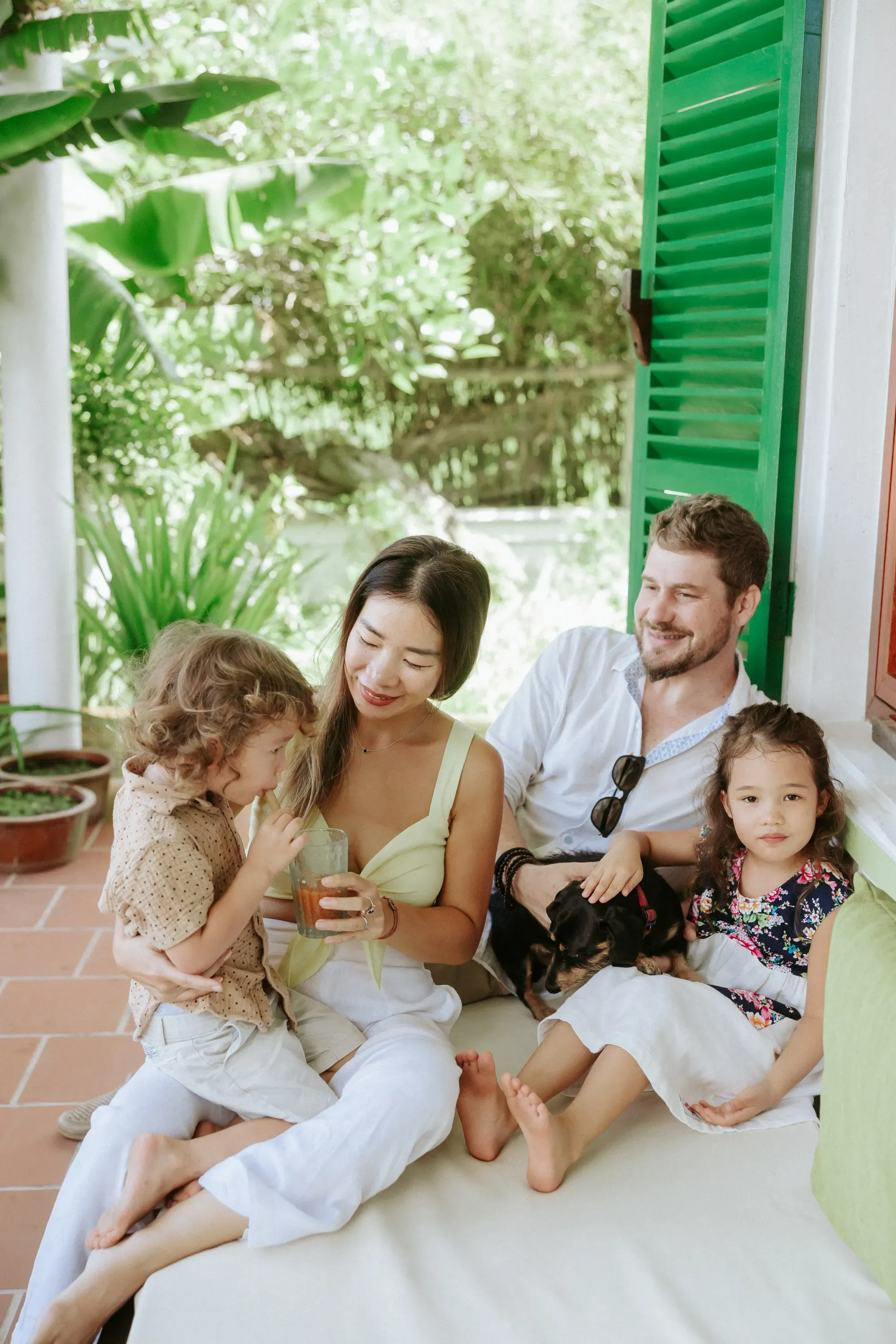 Loïc et sa famille