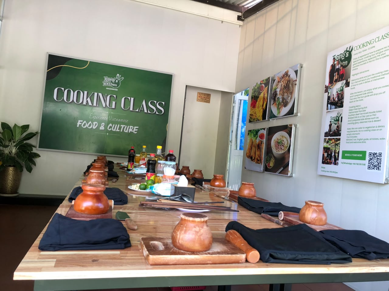 Espace de cuisine de Long's Kitchen